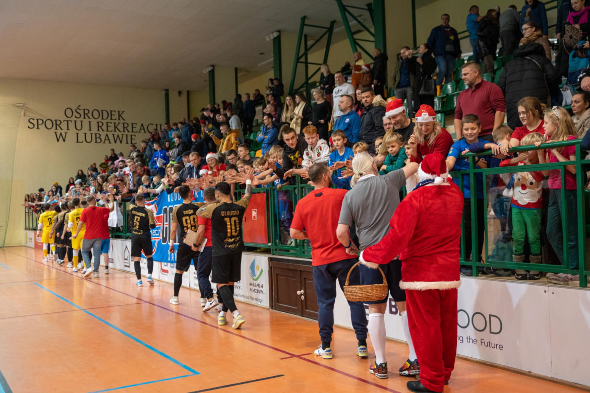 FOGO Futsal Ekstraklasa: KS Constract Lubawa - Piast Gliwice 1:2