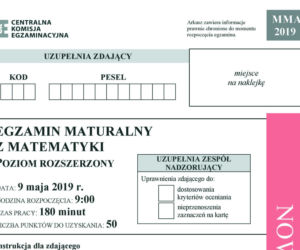 Matura 2019 matematyka p.rozszerzony