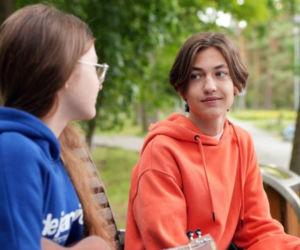 Barwy szczęścia odc. 3280. Emil (Artem Malaszczuk), Pola (Gabriela Szewczyk)