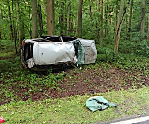 Wypadek pod Iławą i znów sprawcą nietrzeźwy kierujący