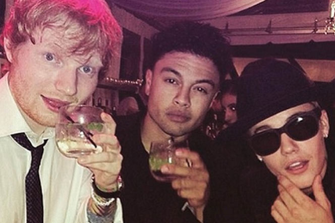 Ed Sheeran w hicie Justin Biebera. Czyja wersja Cold Water jest lepsza?