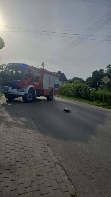 Śmiertelny wypadek motocyklisty w Stoku Lackim