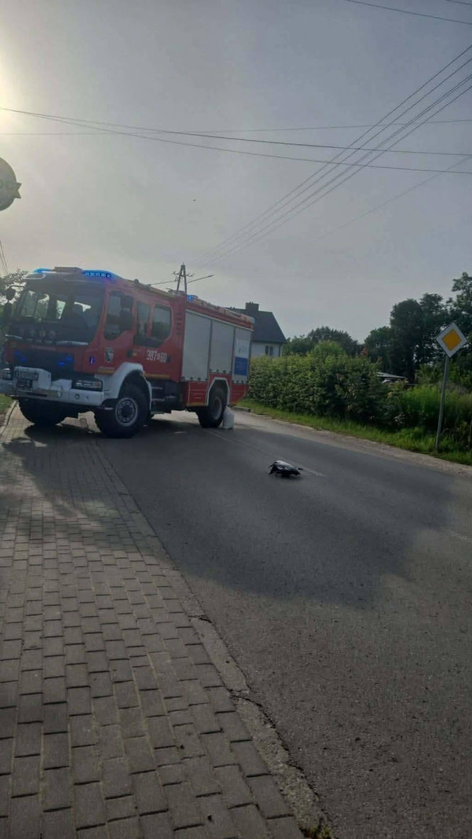 Śmiertelny wypadek motocyklisty w Stoku Lackim