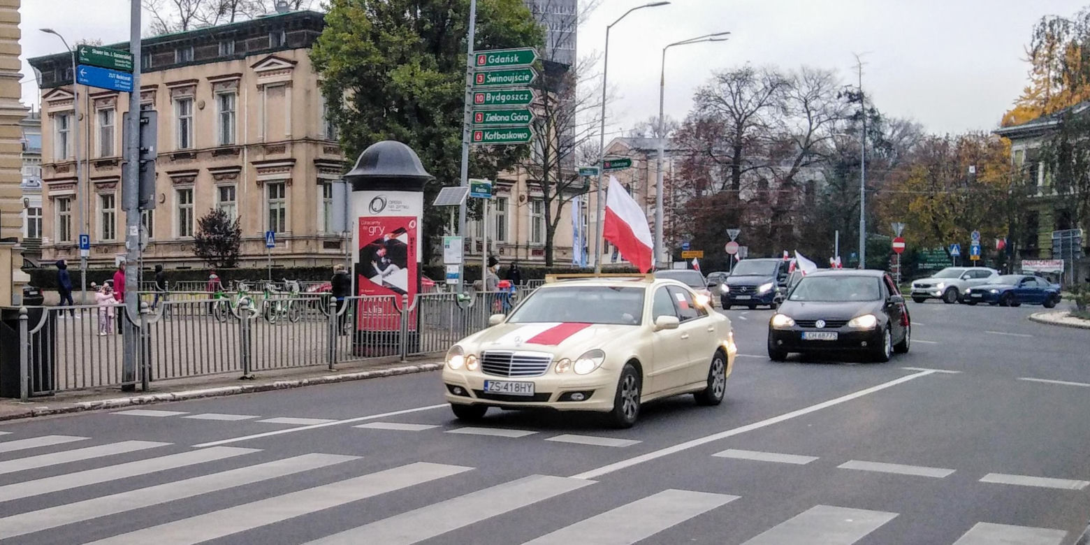 Rajd Niepodległości w Szczecinie