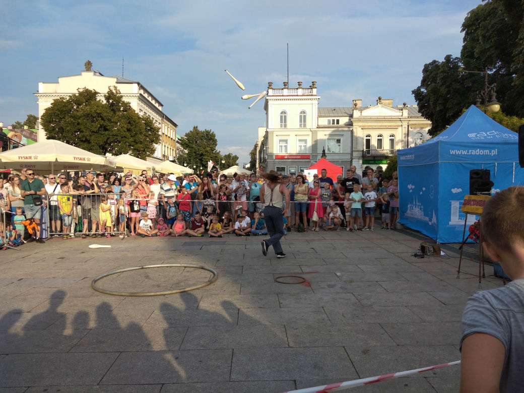 W weekend królowała magia! Na radomskim deptaku wystąpiły największe gwiazdy sztuki ulicznej!