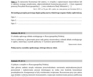 Matura próbna 2020 WOS