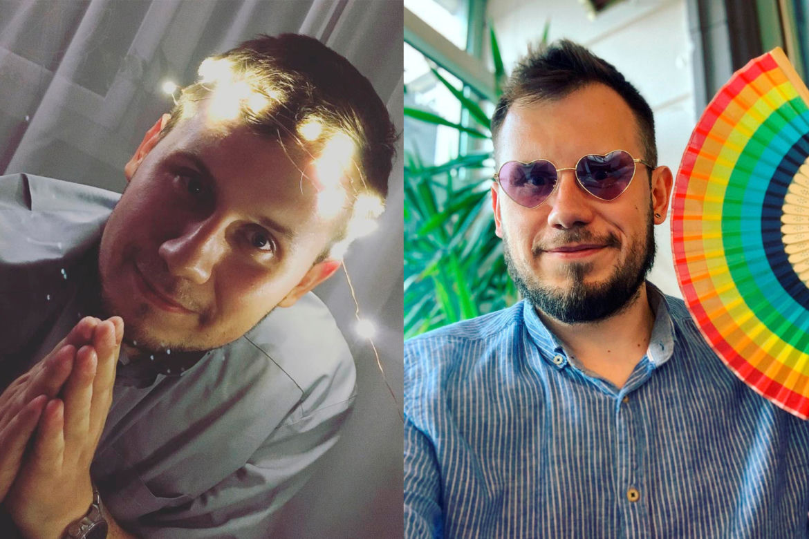 Łukasz Kachnowicz był księdzem, jest gejem i walczy z PiS