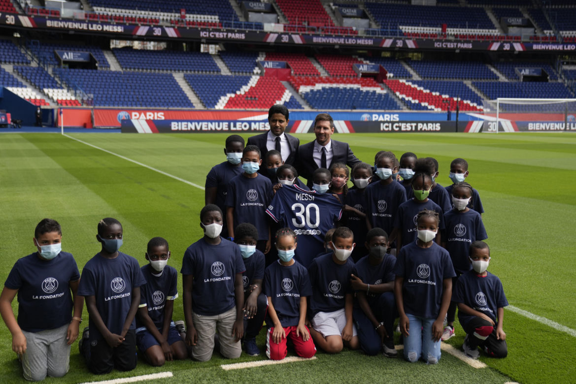 Leo Messi zaprezentowany w PSG