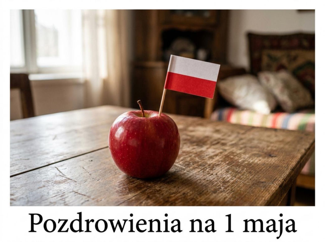kartka na dzień dobry 1 maja