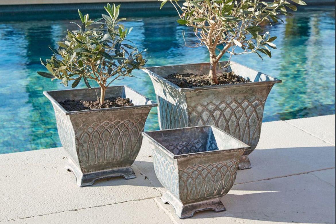 Ceramiczne donice na balkon