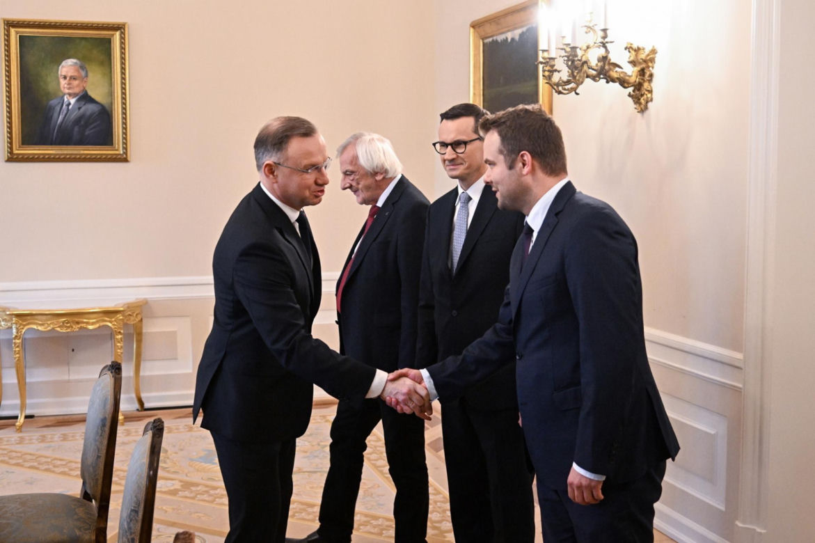 Rafał Bochenek po spotkaniu z  Andrzejem Dudą: Piłka jest ciągle w grze 