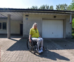 Pani Barbara chora jest na stwardnienie rozsiane