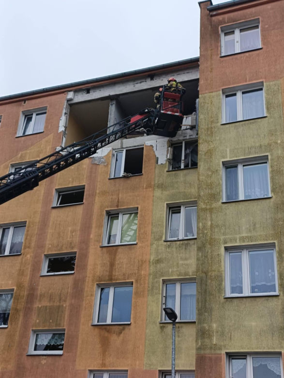Przez wybuch gazu w Braniewie mieszkańcy stracili wszystko. Trwa zbiórka dla poszkodowanych