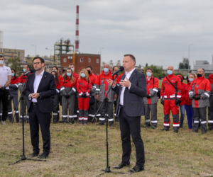 Prezydent Andrzej Duda odwiedził Anwil S.A – chemiczną spółkę w Grupie Orlen