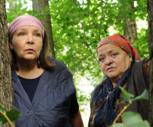 RANCZO. Babka (Grażyna Zielińska), Michałowska (Marta Lipińska)