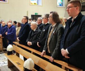 Jarosław Kaczyński na otwarciu wystawy pt. „Katyń 1940 - Smoleńsk 2010. Anatomia kłamstwa” w Muzeum Miejskim w Jastrzębiu-Zdroju