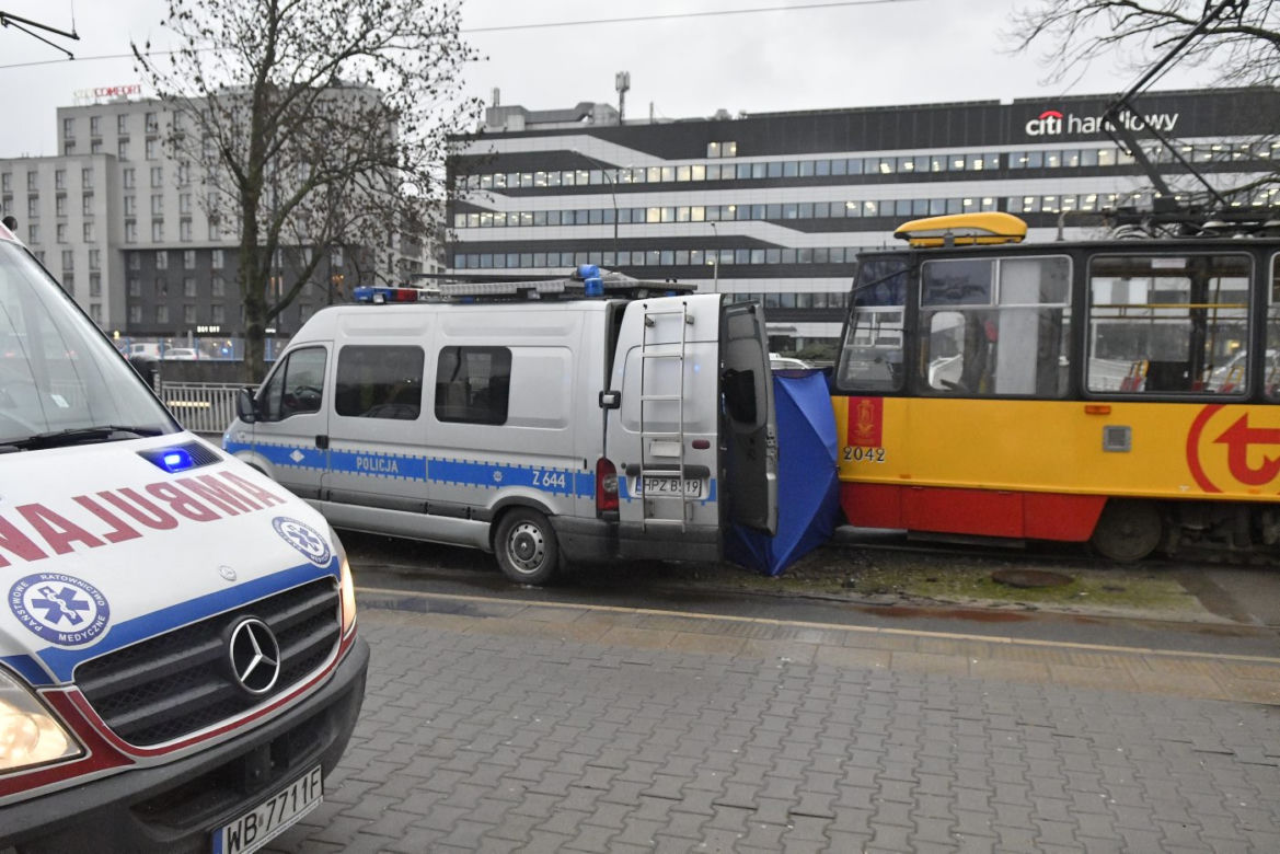 Wypadek śmiertelny na torowisku