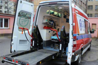 Karetka dla pacjentów z otyłością olbrzymią w Szczecinie  