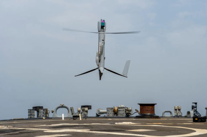 Bezzałogowiec Flexrotor podczas testów w Hiszpanii