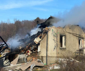 Wybuch gazu w Ustroniu. Strażacy wyciągali spod gruzów ciało przyjaciela