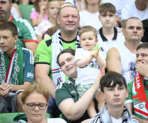 Legia Warszawa - Zagłębie Lubin: Zdjęcia kibiców