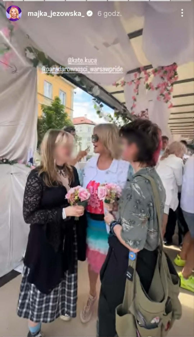 Gwiazdy na Paradzie Równości: Majka Jeżowska