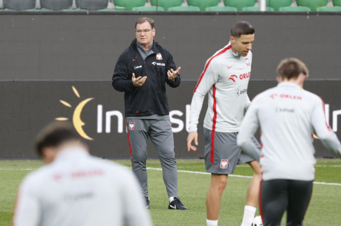 Trening reprezentacji Polski w Warszawie