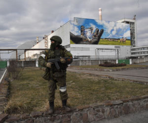 Rosjanie okupujący Czarnobyl z chorobą popromienną. Fizyka dotyczy każdego, niezależnie od pagonów