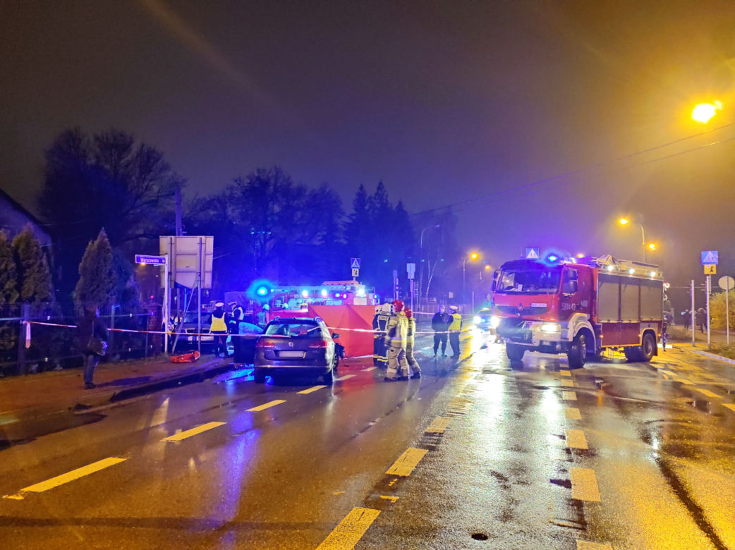 Makabryczny wypadek w Piastowie pod Warszawą