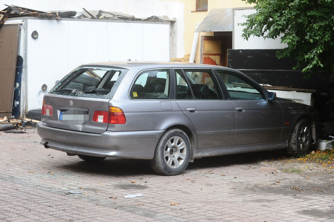 Spłoną hostel w Piasecznie. Strażacy znaleźli zwęglone ciało