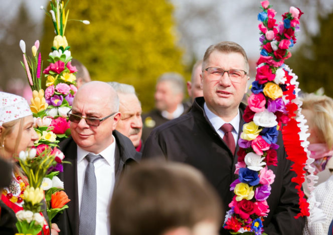 Obchody Niedzieli Palmowej w Lysych