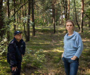 Diagnoza 3 sezon odc. 13. Sylwia Makusz (Matylda Podfilipska), śledczy (Krzysztof Cybiński)