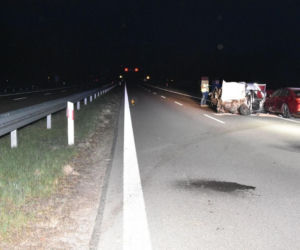 Wypadek na S19. Dwie osoby nie żyją. Kierowca mazdy był pijany