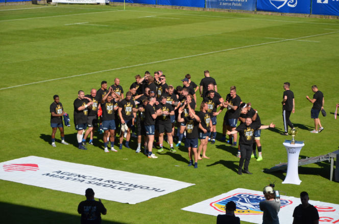 MKS Awenta Pogoń Siedlce po raz pierwszy w historii obroniła tytuł Mistrza Polski Ekstraligi Rugby!