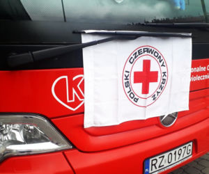 „Kolej na Ciebie - uratuj życie. Zbiórka krwi na rzeszowskim dworcu PKP