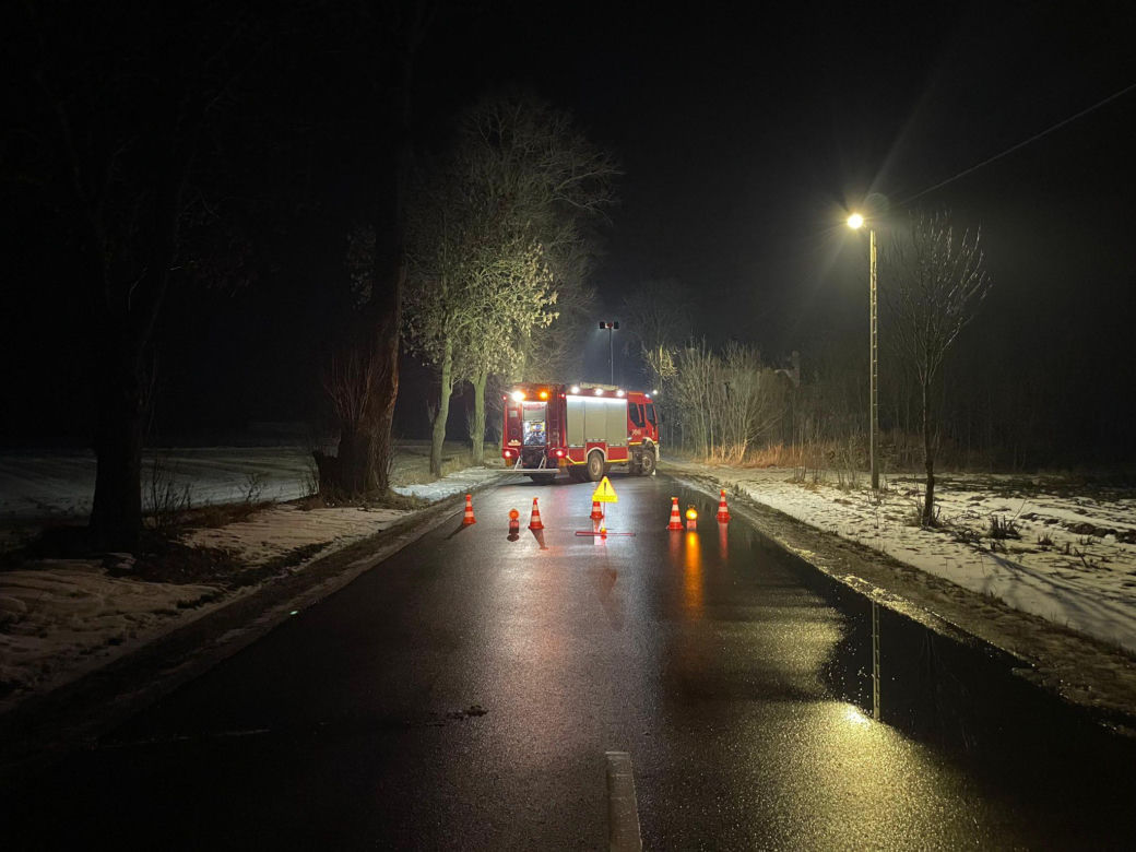 Śmiertelny wypadek w Siemoniu pod Toruniem