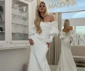 Ślub Anity i Adriana ze ŚOPW tuż-tuż. Panna młoda pokazała suknie ślubne