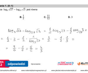 Matura 2022 matematyka poziom rozszerzony: odpowiedzi i rozwiązania zadań
