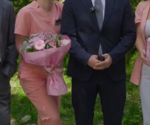 Na dobre i na złe nowy sezon na planie. Maks Beger (Tomasz Ciachorowski), Dagmara (Maryla Morydz)