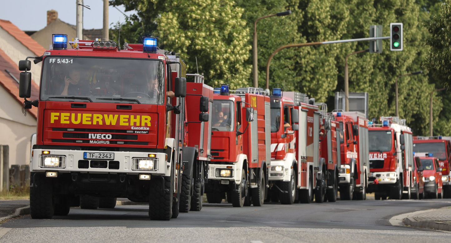 Pożary w Niemczech