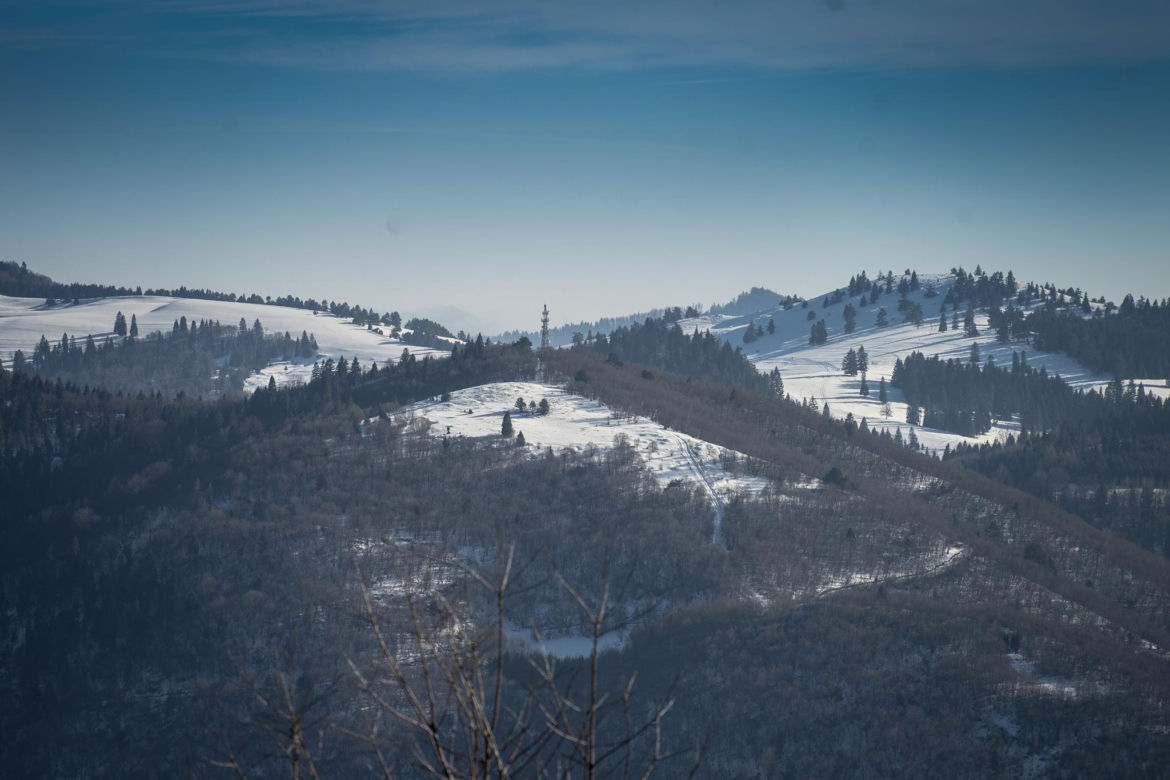 Szczawnica. Uzdrowisko zimą 