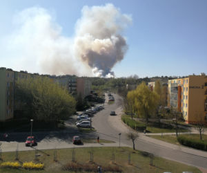 Groźny pożar lasu w bydgoskim Fordonie! [ZDJĘCIA]
