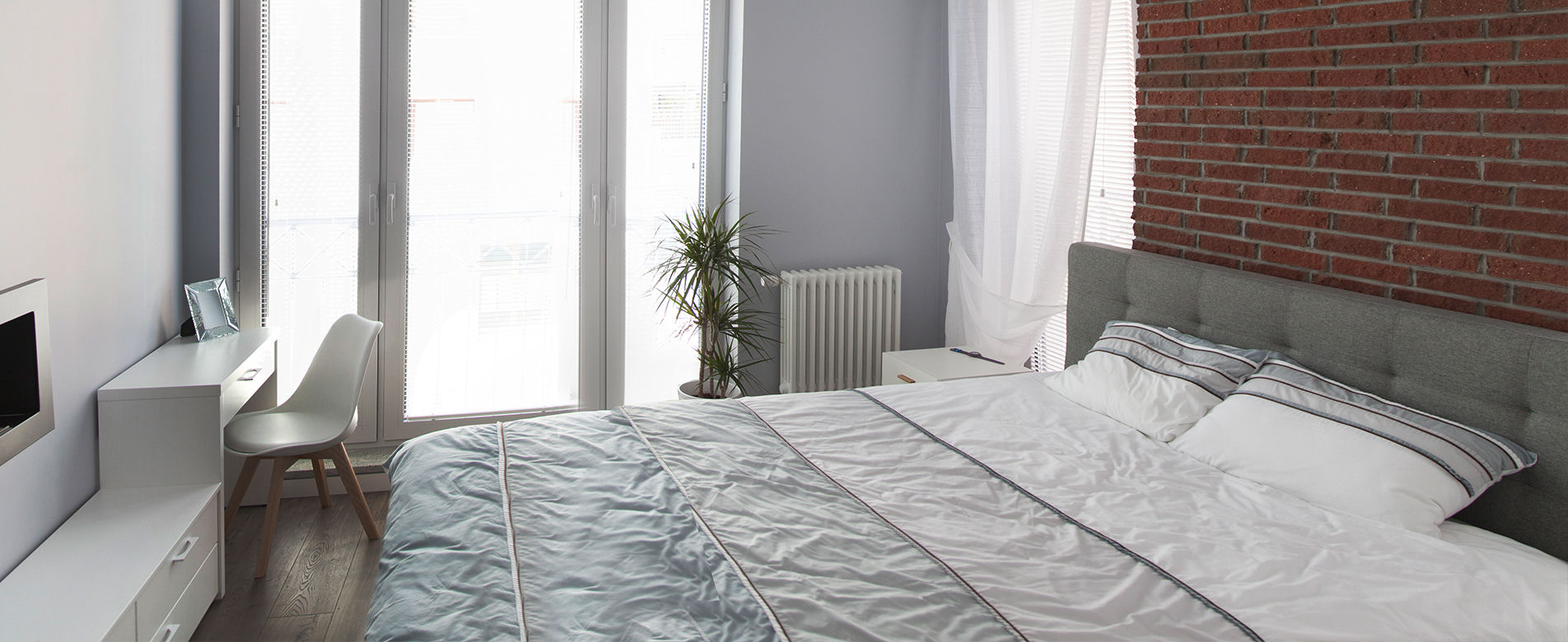 Loft z akcentem koloru