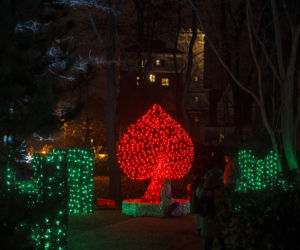 Park Iluminacji w zamku Topacz