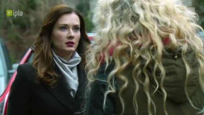 Przyjaciółki odcinek 38 Zuza (Anita Sokołowska) Patrycja (Joanna Liszowska)