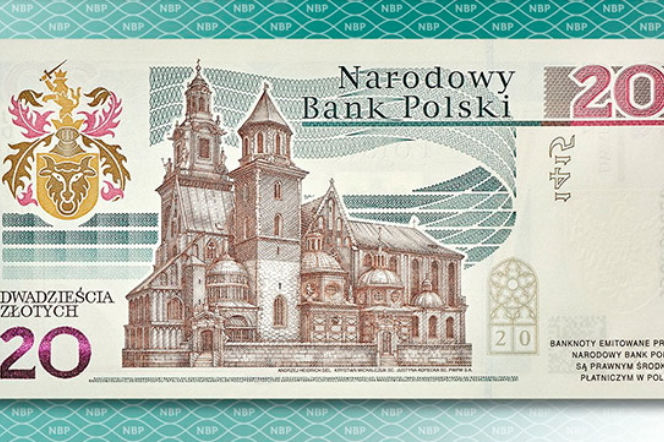 Kolekcjonerski banknot 20 zł