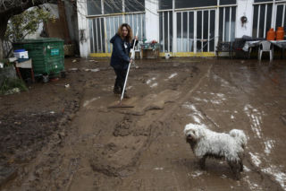 Niż Erminio w Grecji