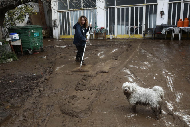 Niż Erminio w Grecji