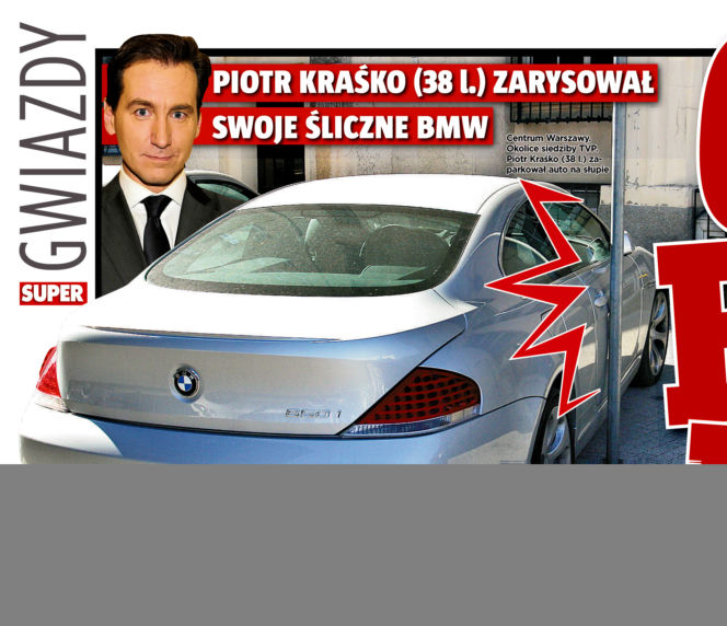 Kraśko zarysował BMW