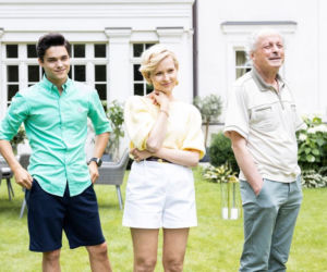 Kowalscy kontra Kowalscy, odcinek 5, Anna (Marieta Żukowska), Janek (Patryk Cebulski), Zenon (Paweł Wawrzecki)